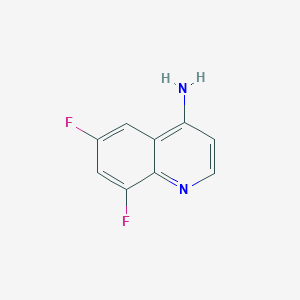 B2642392 4-Amino-6,8-difluoroquinoline CAS No. 288371-41-5
