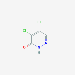 molecular formula C4H2Cl2N2O B026424 4,5-Dichloro-3(2H)-pyridazinone CAS No. 932-22-9