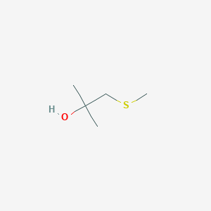 molecular formula C5H12OS B2642716 2-Methyl-1-(methylsulfanyl)propan-2-ol CAS No. 33657-46-4