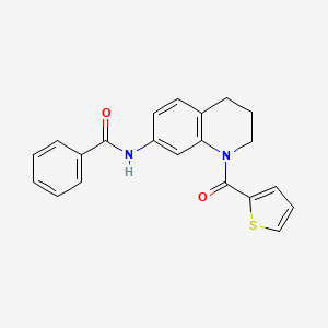 N-[1-(2-thienylcarbonyl)-1,2,3,4-tetrahydroquinolin-7-yl]benzamide