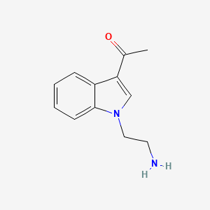 B2643096 1-(1-(2-aminoethyl)-1H-indol-3-yl)ethanone CAS No. 1352529-49-7
