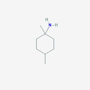 B2643113 1,4-Dimethylcyclohexan-1-amine CAS No. 102438-67-5