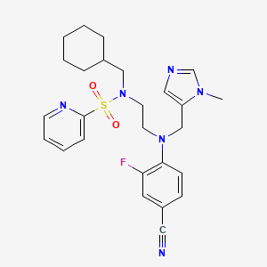 molecular formula C26H31FN6O2S B2643140 FGTI-2734 