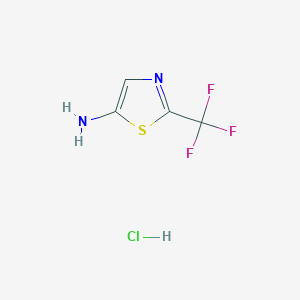 2-(Trifluoromethyl)-1,3-thiazol-5-amine;hydrochloride