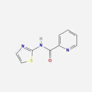 molecular formula C9H7N3OS B2643419 N-(1,3-thiazol-2-yl)pyridine-2-carboxamide 