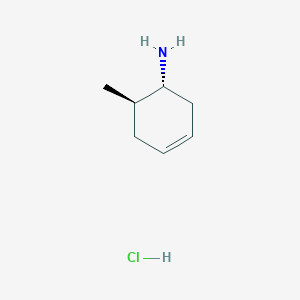 Rel-(1R,6R)-6-methylcyclohex-3-en-1-amine hydrochloride