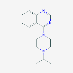 molecular formula C15H20N4 B2643530 4-(4-Isopropylpiperazin-1-yl)quinazoline CAS No. 2034511-02-7