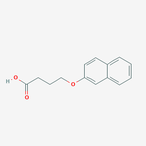 molecular formula C14H14O3 B2643535 4-naphthalen-2-yloxybutanoic Acid CAS No. 16563-48-7