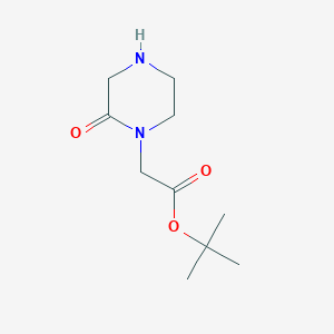 molecular formula C10H18N2O3 B2643603 Tert-butyl 2-(2-oxopiperazin-1-yl)acetate CAS No. 176371-67-8