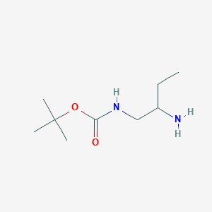 molecular formula C9H20N2O2 B2643650 N-Boc-2-amino-butylamine CAS No. 1179533-09-5