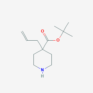 Tert-butyl 4-prop-2-enylpiperidine-4-carboxylate