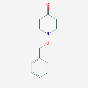 molecular formula C12H15NO2 B2643992 1-(Benzyloxy)piperidin-4-one CAS No. 1505655-70-8