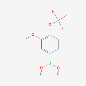 (3-Methoxy-4-(trifluoromethoxy)phenyl)boronic acid