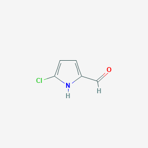 molecular formula C5H4ClNO B2644130 5-chloro-1H-pyrrole-2-carbaldehyde CAS No. 1757-28-4