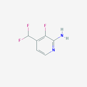 4-(Difluoromethyl)-3-fluoropyridin-2-amine