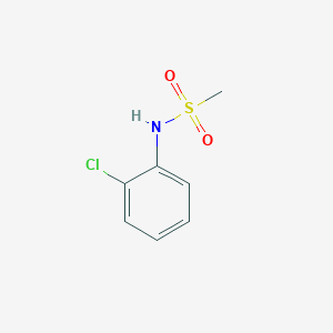 molecular formula C7H8ClNO2S B2644389 N-(2-chlorophenyl)methanesulfonamide CAS No. 7022-20-0