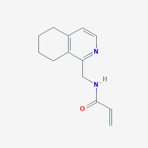 molecular formula C13H16N2O B2644414 n-[(5,6,7,8-Tetrahydroisoquinolin-1-yl)methyl]prop-2-enamide CAS No. 2224482-66-8
