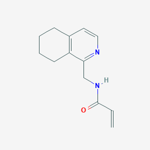 N-(5,6,7,8-Tetrahydroisoquinolin-1-ylmethyl)prop-2-enamide
