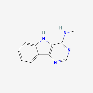N-methyl-5H-pyrimido[5,4-b]indol-4-amine