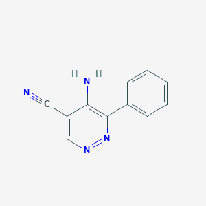 5-Amino-6-phenylpyridazine-4-carbonitrile