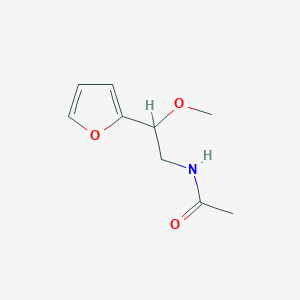 N-(2-(furan-2-yl)-2-methoxyethyl)acetamide