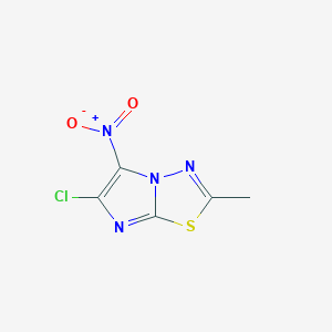 6-Chloro-2-methyl-5-nitroimidazo[2,1-b][1,3,4]thiadiazole