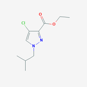 ethyl 4-chloro-1-isobutyl-1H-pyrazole-3-carboxylate