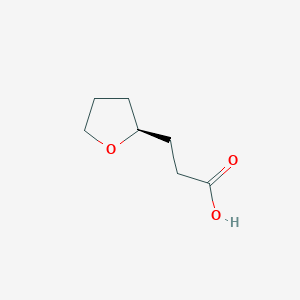 3-[(2S)-oxolan-2-yl]propanoic acid