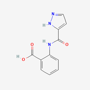 2-[(1H-Pyrazol-3-ylcarbonyl)amino]benzoic acid