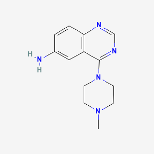 4-(4-methyl-1-piperazinyl)-6-Quinazolinamine