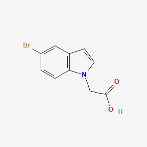molecular formula C10H8BrNO2 B2644717 (5-bromo-1H-indol-1-yl)acetic acid CAS No. 937621-97-1