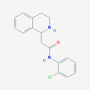 N-(2-chlorophenyl)-2-(1,2,3,4-tetrahydroisoquinolin-1-yl)acetamide