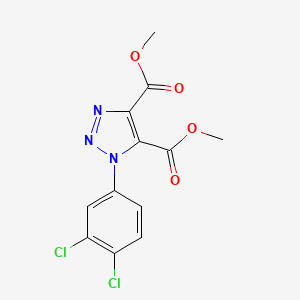 dimethyl 1-(3,4-dichlorophenyl)-1H-1,2,3-triazole-4,5-dicarboxylate