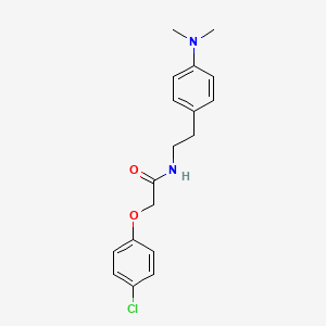 2-(4-chlorophenoxy)-N-(4-(dimethylamino)phenethyl)acetamide