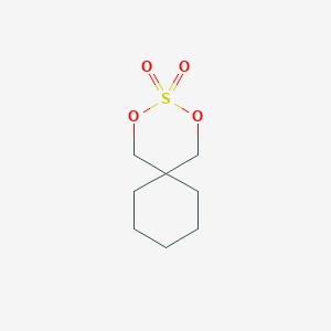molecular formula C8H14O4S B2644861 2,4-Dioxa-3lambda6-thiaspiro[5.5]undecane 3,3-dioxide CAS No. 2287333-84-8