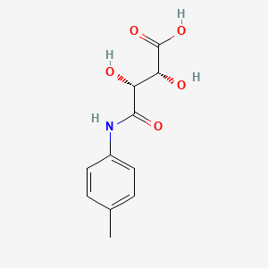 (2R,3R)-2,3-dihydroxy-4-oxo-4-(p-tolylamino)butanoic acid