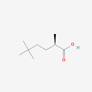 (2R)-2,5,5-Trimethylhexanoic acid
