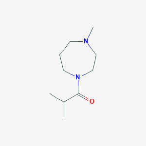 2-Methyl-1-(4-methyl-1,4-diazepan-1-yl)propan-1-one