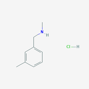 N-Methyl-1-(3-methylphenyl)methanamine;hydrochloride