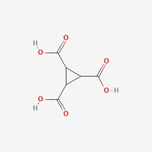 molecular formula C6H6O6 B2645257 Cyclopropane-1,2,3-tricarboxylic Acid CAS No. 705-35-1