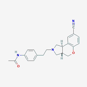 molecular formula C22H23N3O2 B026453 Unii-DJ7ZL6xvm7 CAS No. 245514-32-3