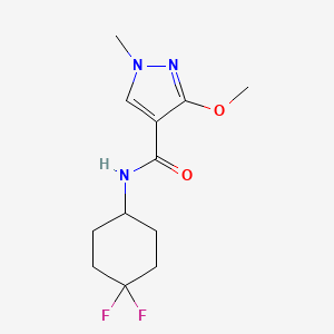 N-(4,4-difluorocyclohexyl)-3-methoxy-1-methyl-1H-pyrazole-4-carboxamide