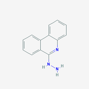molecular formula C13H11N3 B2645369 6-Hydrazinophenanthridine CAS No. 144402-92-6; 926260-02-8