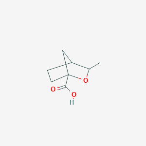 B2645427 3-Methyl-2-oxabicyclo[2.2.1]heptane-1-carboxylic acid CAS No. 2416230-35-6