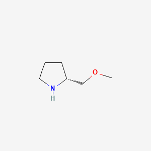 molecular formula C6H13NO B2645465 (R)-2-(Methoxymethyl)pyrrolidine CAS No. 63126-47-6; 84025-81-0; 84025-81-0