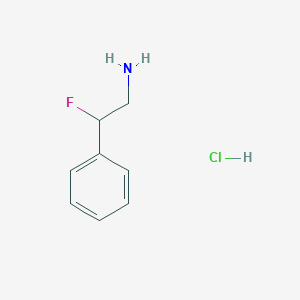 2-Fluoro-2-phenylethan-1-amine hydrochloride
