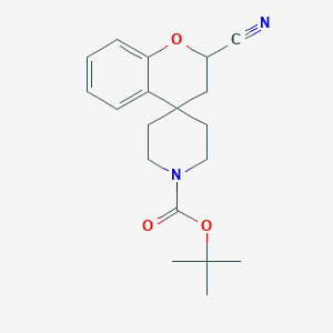 Tert-butyl 2-cyanospiro[chroman-4,4'-piperidine]-1'-carboxylate