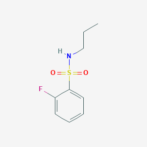 2-fluoro-N-propylbenzene-1-sulfonamide