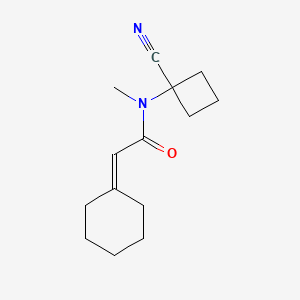 N-(1-cyanocyclobutyl)-2-cyclohexylidene-N-methylacetamide