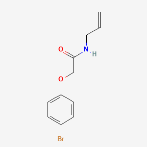 molecular formula C11H12BrNO2 B2645605 2-(4-bromophenoxy)-N-prop-2-enylacetamide CAS No. 304887-53-4